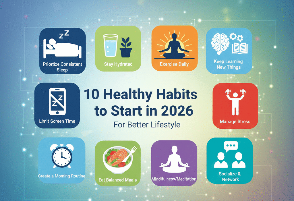 10 Healthy Habits to Start in 2026 for Better Lifestyle