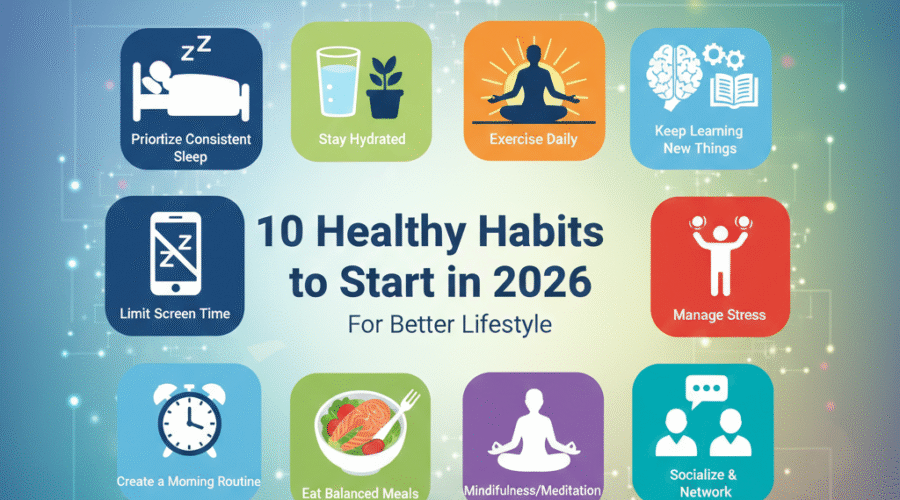 10 Healthy Habits to Start in 2026 for Better Lifestyle