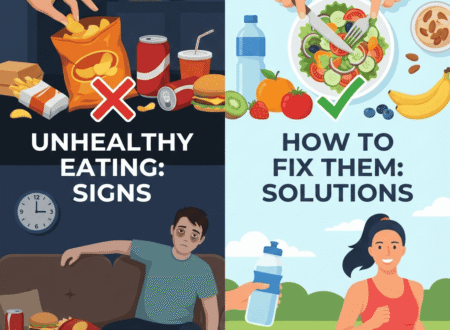 Signs of Unhealthy Eating Habits & How to Fix Them