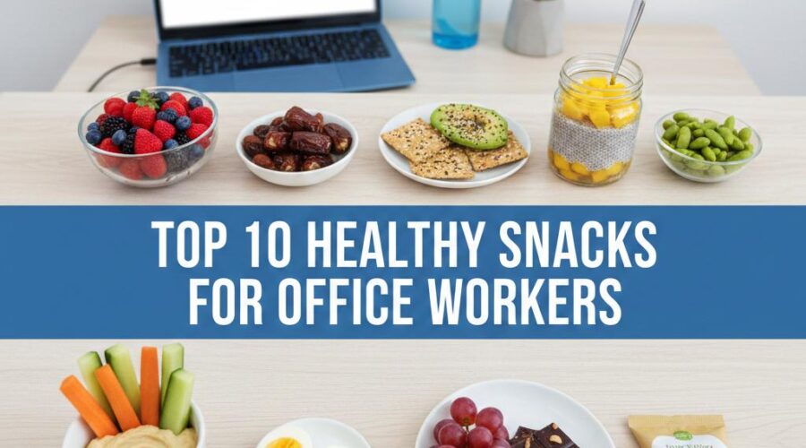 Top 10 Healthy Snacks for Office Workers