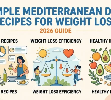 Simple Mediterranean Diet Recipes for Weight Loss (2026 Guide)