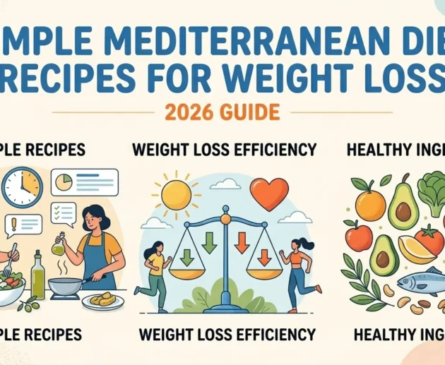 Simple Mediterranean Diet Recipes for Weight Loss (2026 Guide)