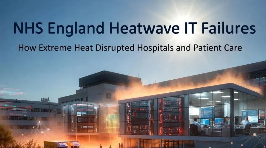 NHS England Heatwave IT Failures