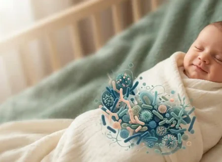 How Birth and Feeding Shape the Baby’s Gut Microbiome