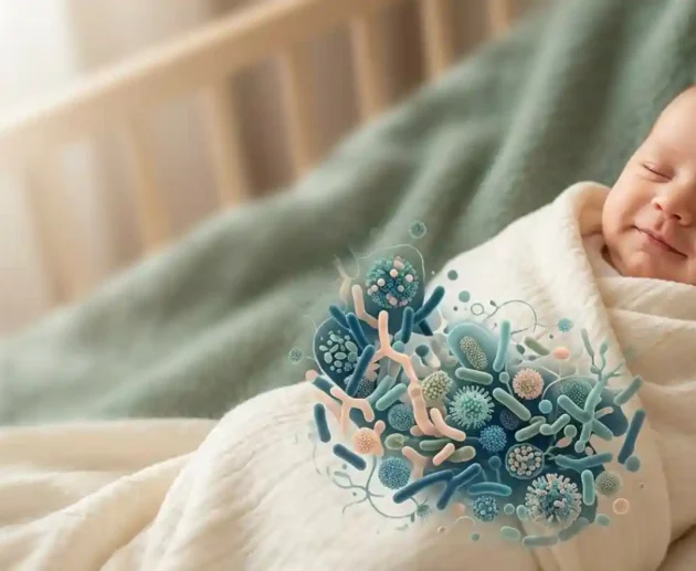 How Birth and Feeding Shape the Baby’s Gut Microbiome