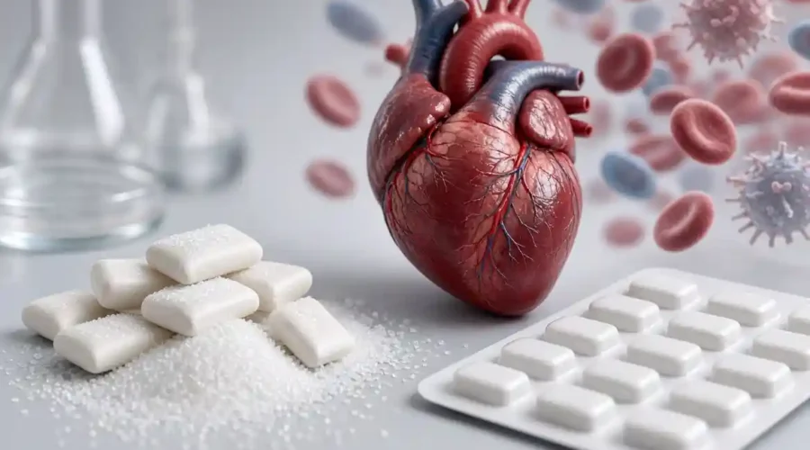 Xylitol Linked to Higher Risk of Heart Attack and Stroke in New Study