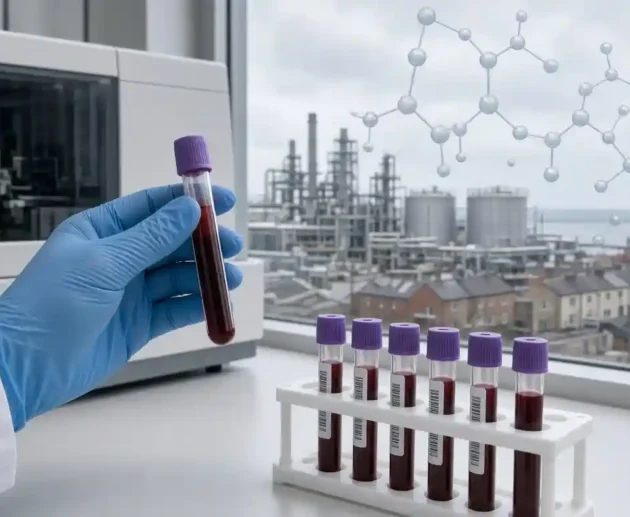 PFAS Blood Tests Find Elevated PFOA Levels in UK Residents