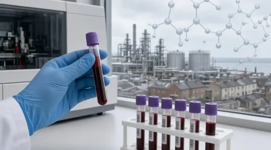 PFAS Blood Tests Find Elevated PFOA Levels in UK Residents